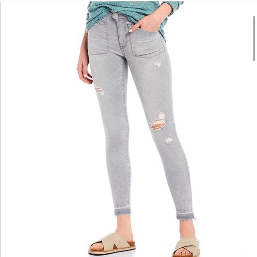 Free People Ivy Midrise Skinny Jeans